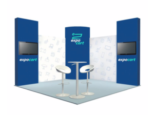 Professional exhibition booth printing Dubai with custom booth graphics, banners, posters, and display stands for trade shows and events.