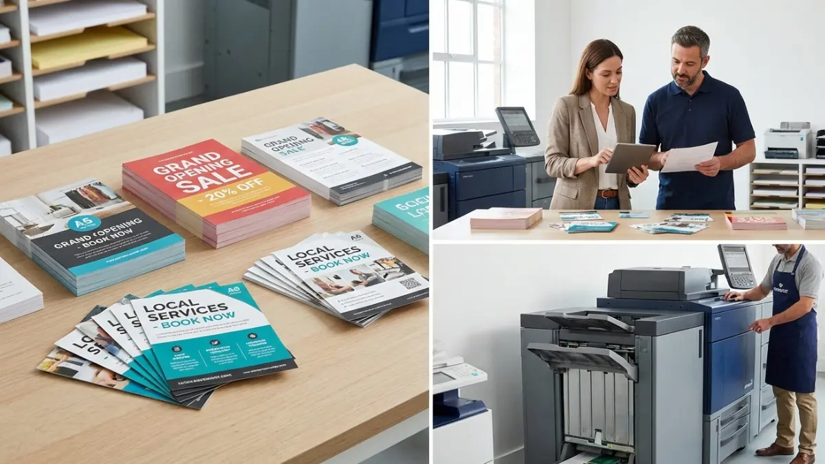 Flyer Printing Best Practices for Local Businesses