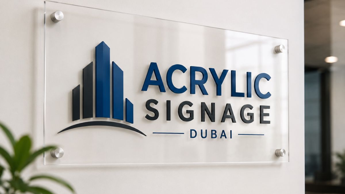 Acrylic Signage Dubai