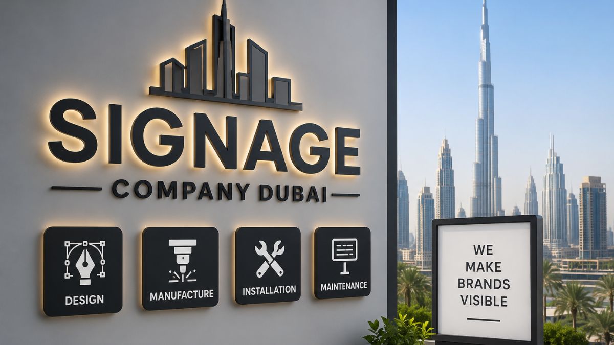 Signage Company Dubai