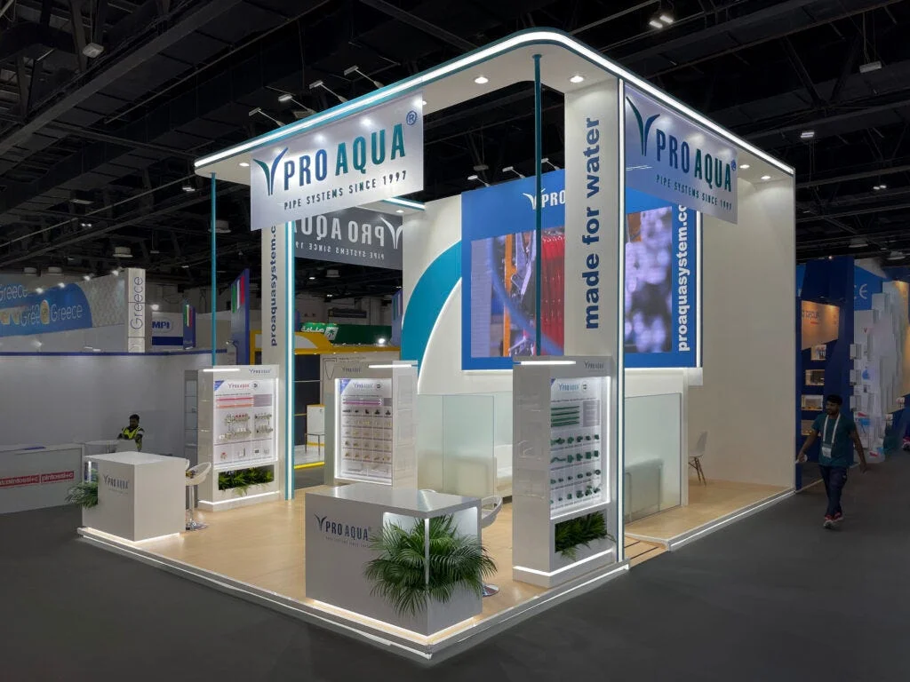 Exhibition printing with installation services Dubai for custom booth graphics, banners, posters, and display stands at trade shows and events.