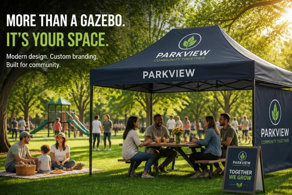 Custom Gazebo Printing