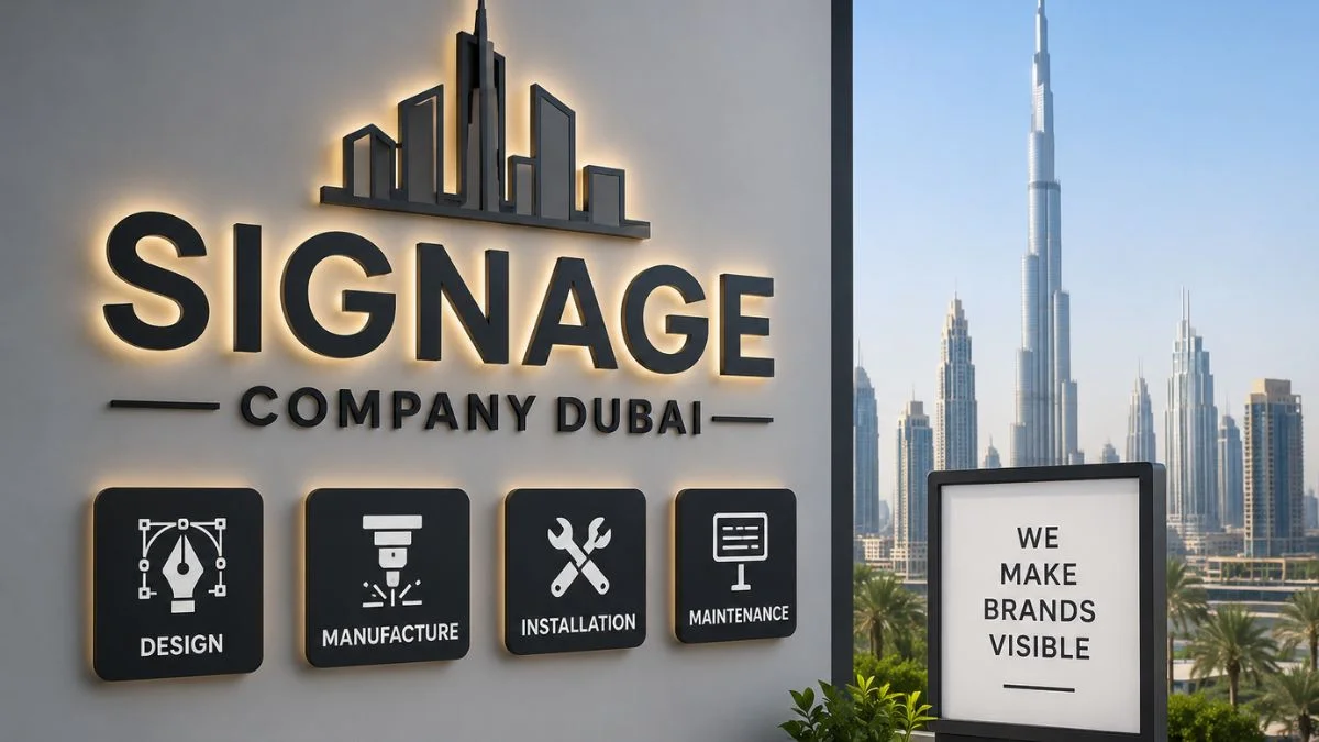 Signage Company Dubai